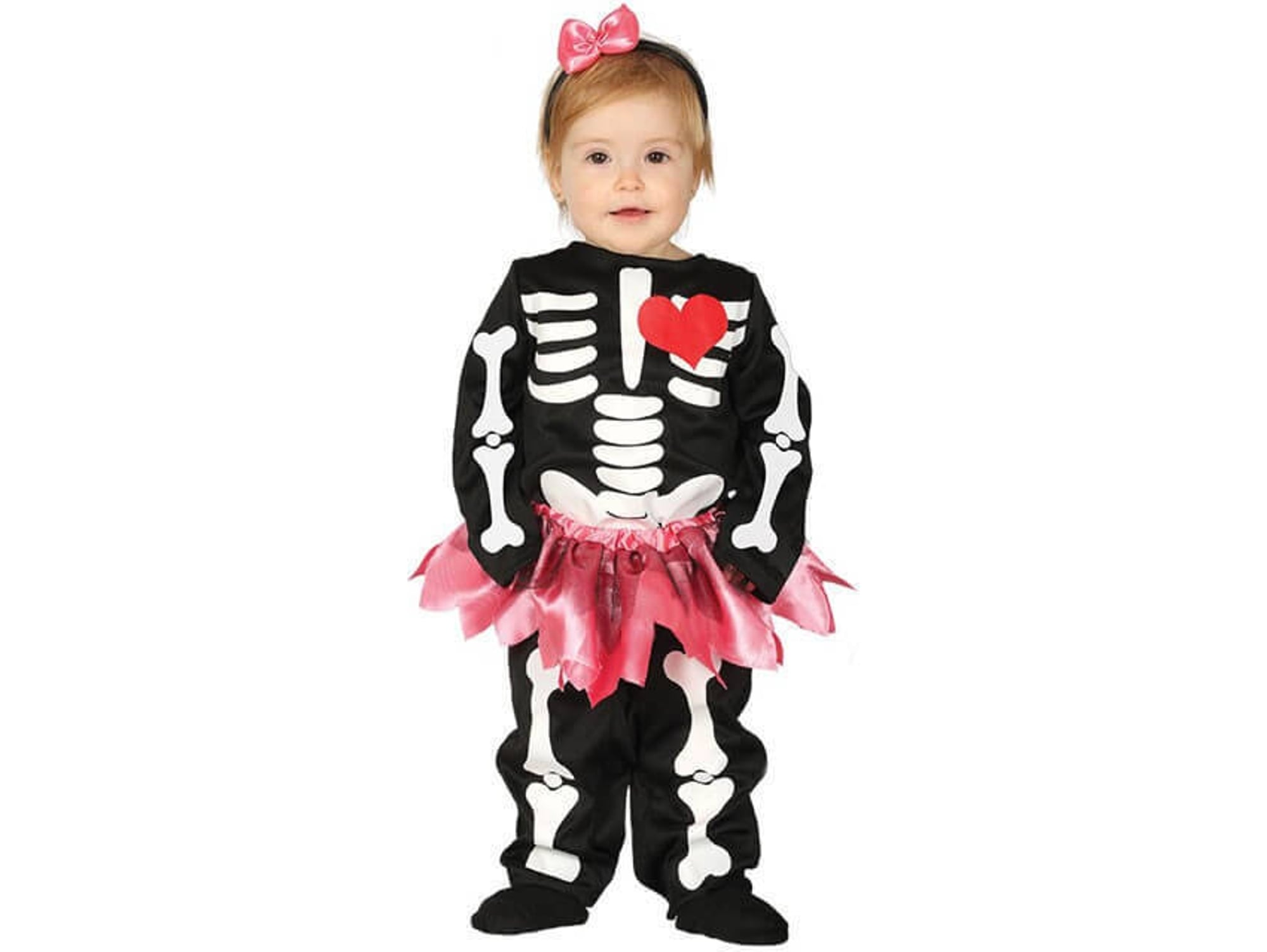 Disfraz de Bebé DISFRAZZES Esqueleto Tutu (Talla: 6 a 12 meses)