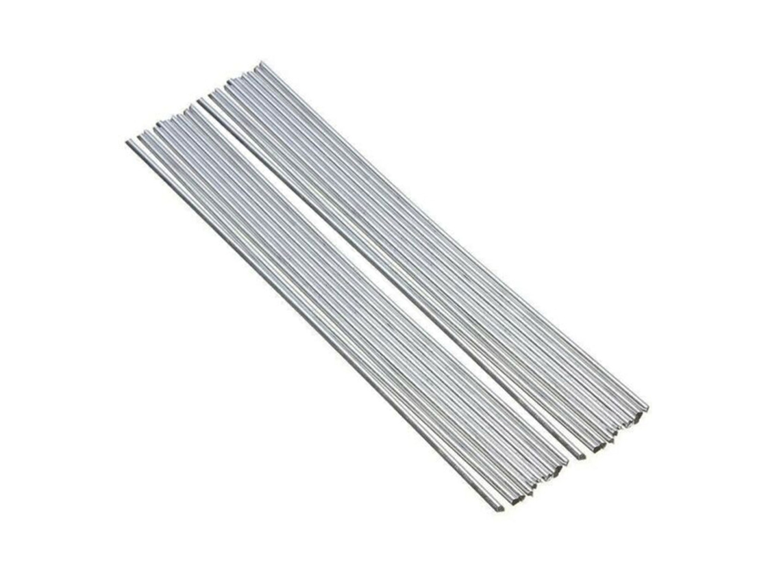 20 Varillas De Soldadura De Aluminio, Núcleo Sólido, No Fluidas, Bajo Punto De Fusión, Resistentes A La Corrosión.
