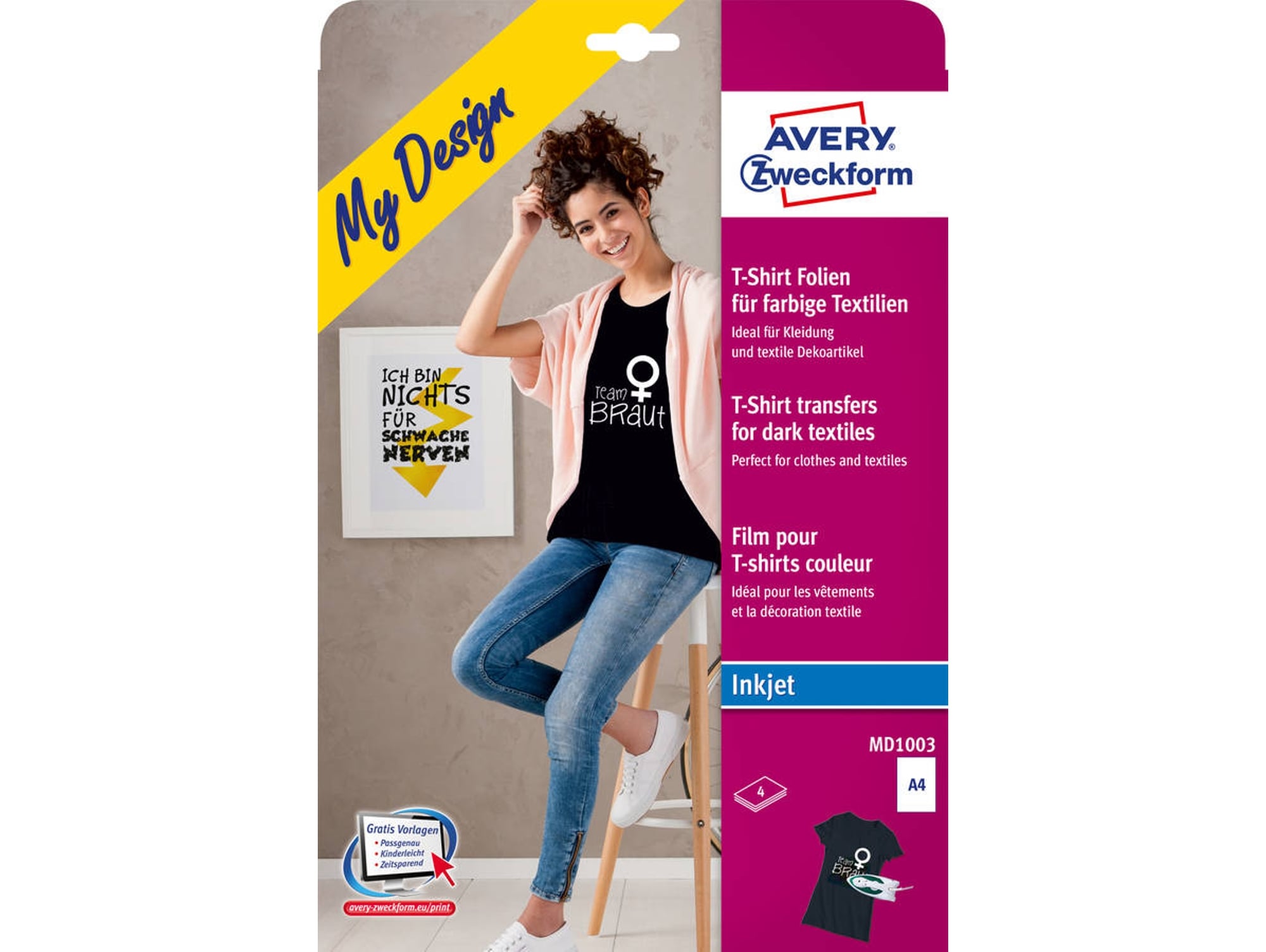Papel de Transferencia AVERY MD1003