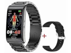 Reloj inteligente E600 con ECG, glucosa en sangre y frecuencia cardíaca, para hombre, no invasivo, monitor de salud, deportivo, para mujer, pulsera_k29 Ly Ebike