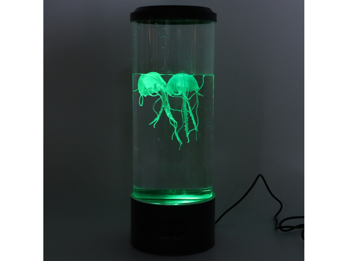 Lâmpada De Medusa Usb Led Mudança De Cor Luz Ambiente Noturna Para Quarto Infantil Escritório