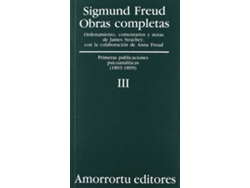 Libro O.C Freud 3 Primeras Publicaciones Psicoanaliticas de Sigmund Freud (Español)
