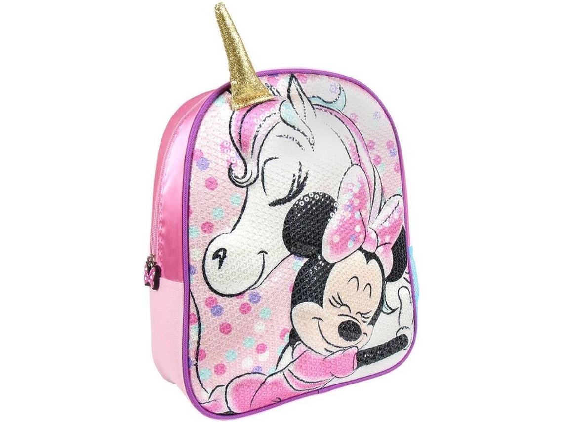Mochila CLARA BABY Minnie & Unicórnio (65% Poliéster. 35% EVA - 25 x 31 x 10 cm)