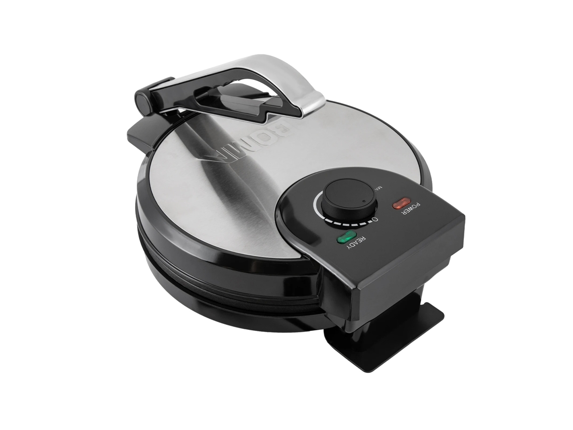 Máquina eléctrica para hacer roti, antiadherente, temperatura ajustable, color negro OEM
