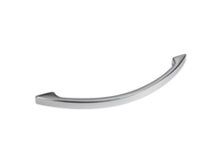 Tirador para muebles de zamac con acabado cromado brillante, 128 mm. HARDWAREXCHANGE