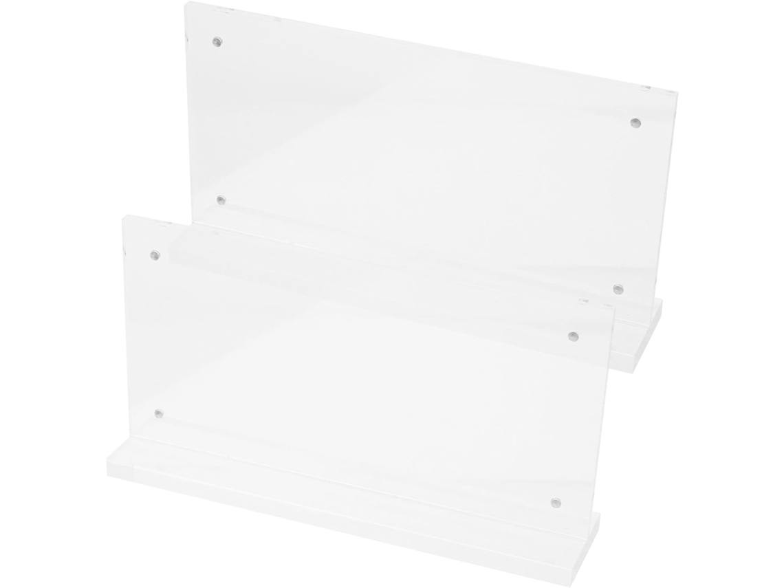 Besportble Stobaza De Acrílico Transparente De Doble Cara Y Acrílico, Soporte Magnético Para Notas 20,00 X ...