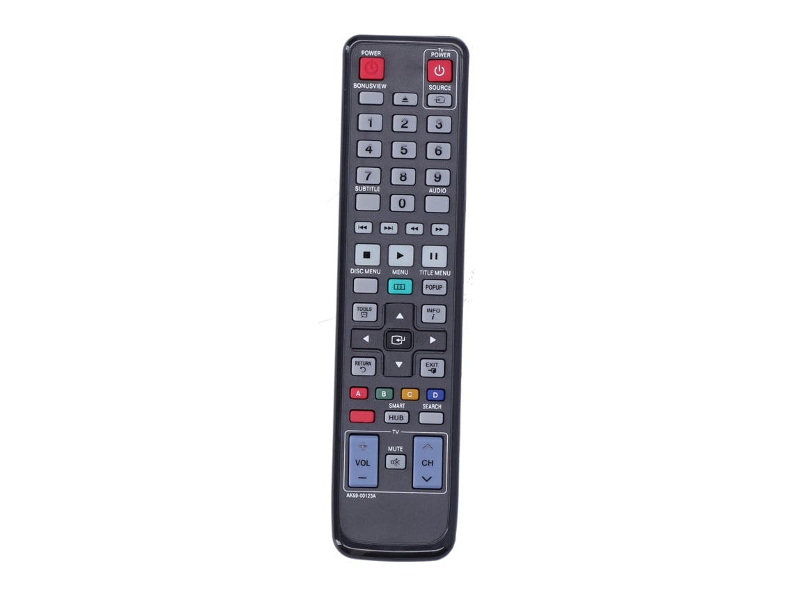 Mando A Distancia Ak59-00123a Para Televisores Samsung Blu-ray Bd-d5490, Bd-d5500c Y Bd-d6100c