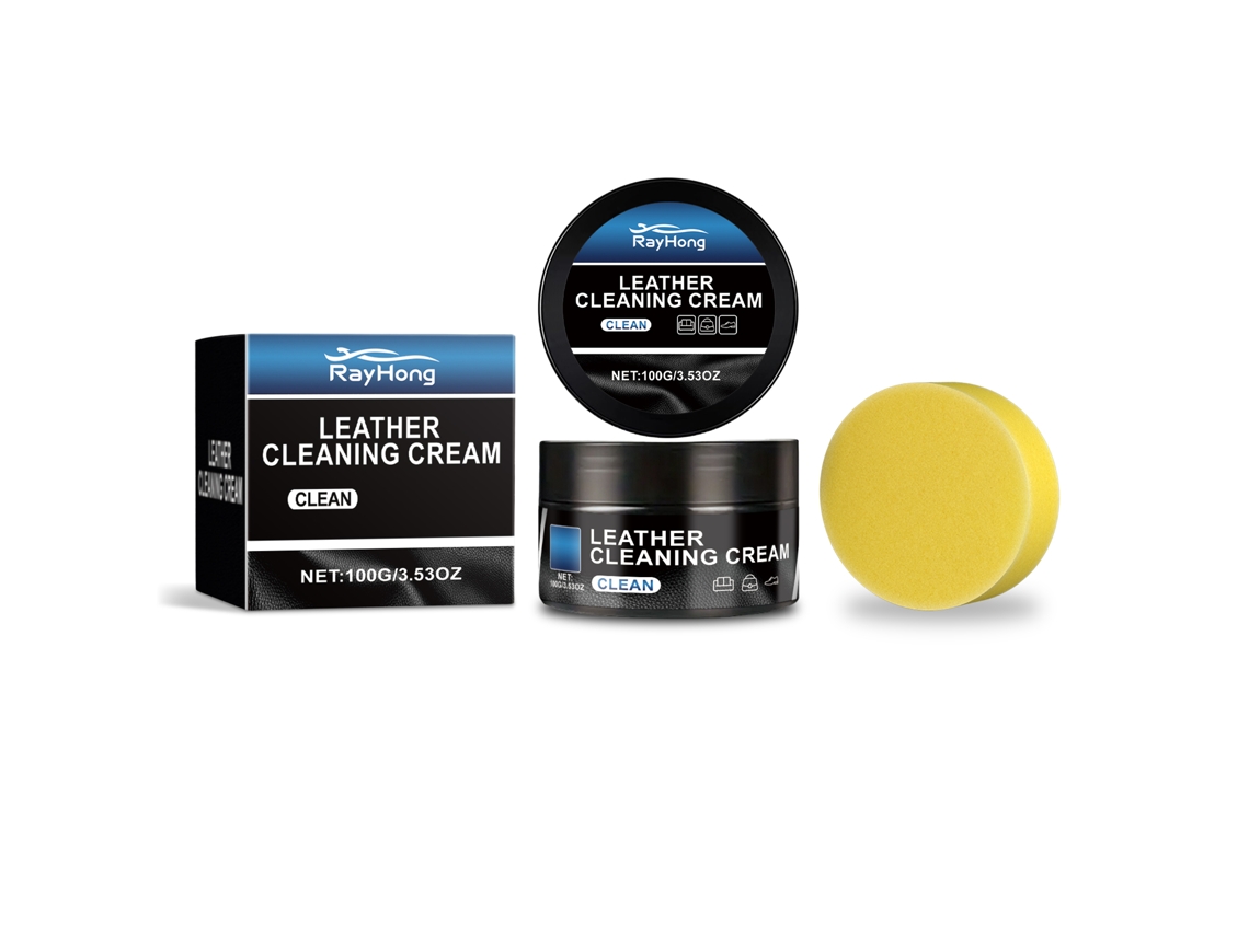 Crema limpiadora de cuero para interiores de automóviles
