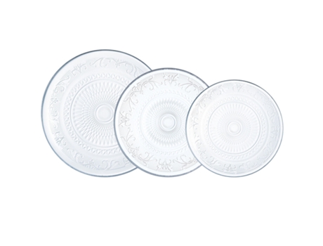 Servicios de Cena LUMINARC (Transparente - Vidrio)