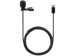 Microfone de lapela TNB Influence (USB-C - Preto)