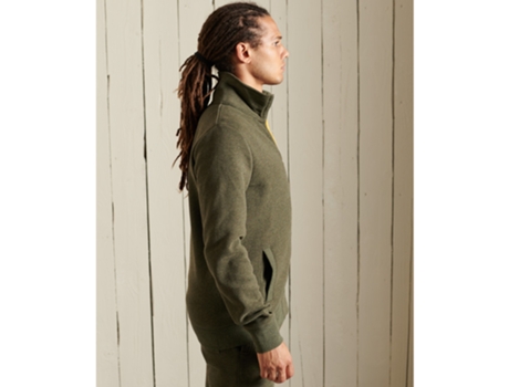 Abrigo SUPERDRY Algodón Hombre (S - Verde)