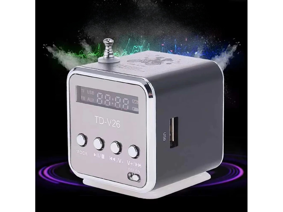 Mini Altavoz Portátil Tdv26