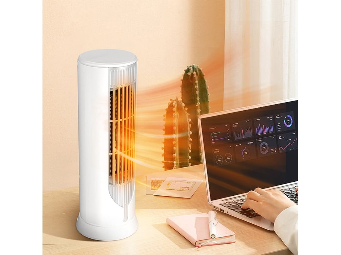Calefactor De Pie Con Ventilador Circular (2 Modos - 1000 Vatios)*