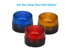 Luz Estroboscópica Led Con Cable De 12 V Y 120 Ma, Resistente A La Lluvia, Color Rojo, Para Sistemas De Alarma De Seguridad.