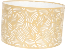 Lámpara Con Patrón De Metal Perforado De Diseño Moderno Y Elegante, Difusor De Luz Suave Para Sala De Estar Y