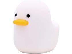 Luz nocturna recargable de silicona con diseño de pato de dibujos animados, ideal para niños y niñas. SFUSHOS