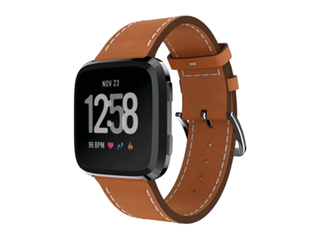 Pulsera para Fitbit Versa 2/Lite Marrón INF de Piel Sintética