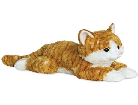 Peluche AURORA YOO HOO Gato Naranja (35 x 13 x 15 cm)