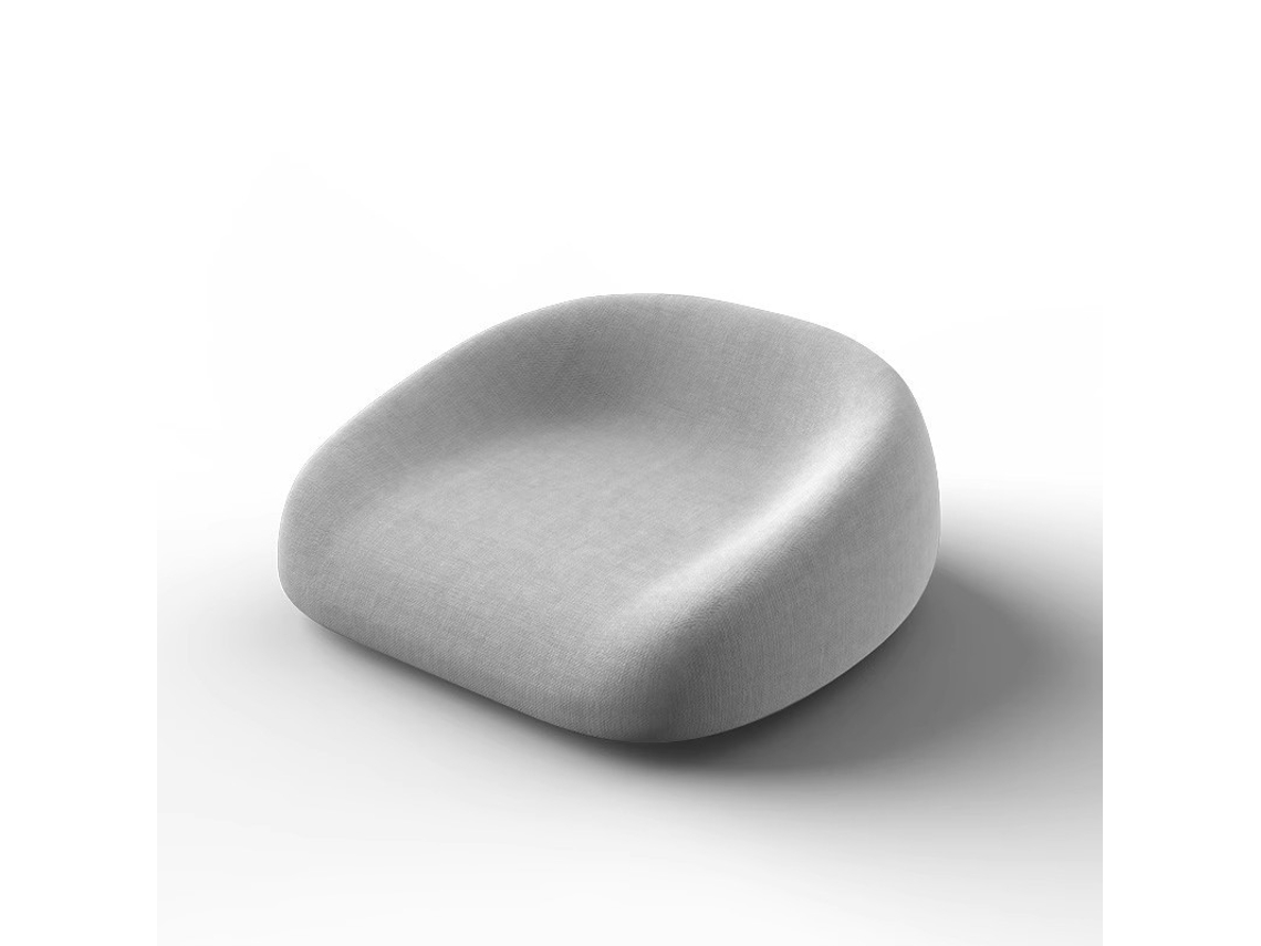 Asiento elevador Chrui para trona infantil, 6 cm de grosor, con hebilla de seguridad (gris)