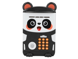 Hucha Con Forma De Panda Adorable Con Reconocimiento De Huella Dactilar Y Contraseña.