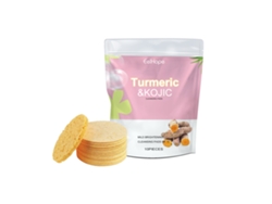 Esponja de limpieza desechable con cúrcuma