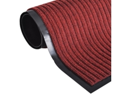Felpudo De Pvc Rojo De 120 X 180 Cm