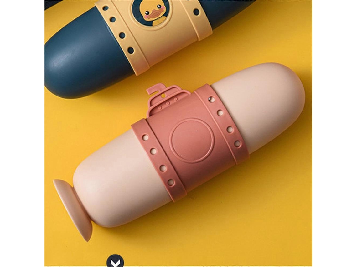 Recipientes Portátiles Para Cepillo De Dientes Y Pasta De Dientes Para Viaje, Ideal Para Camping, Viajes De Negocios Rosewell