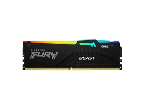 Memoria RAM DDR5 KINGSTON Fury Beast R GB Kf548C38Bba-32 (1 x 16 GB - 32 GB - 4800Mhz)