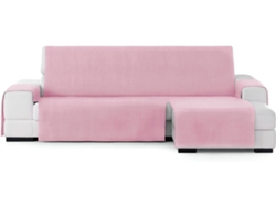 Funda Chaise Longue TODOPARAMICASA Levante Rosa (Brazo Derecho -  290 cm)