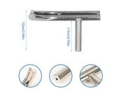 Juego de herramientas de corte CNC para fresado y torneado de piezas de acero