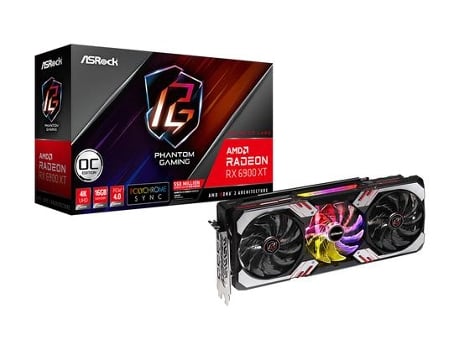 Tarjeta Gráfica ASROCK Radeon RX 6900 XT (AMD - 16 GB GDDR6)