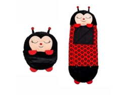 CLINKS Bolsa de Cama Infantil de Peluche Mariquita