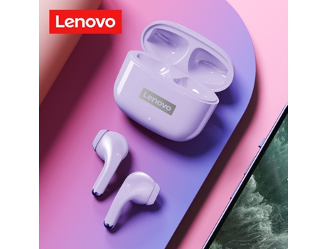 Auriculares LENOVO LP40 Pro Tws Auriculares Inalámbrico Bluetooth Headset Earbuds Active Noice Cancelling Touch Control 250mAH
