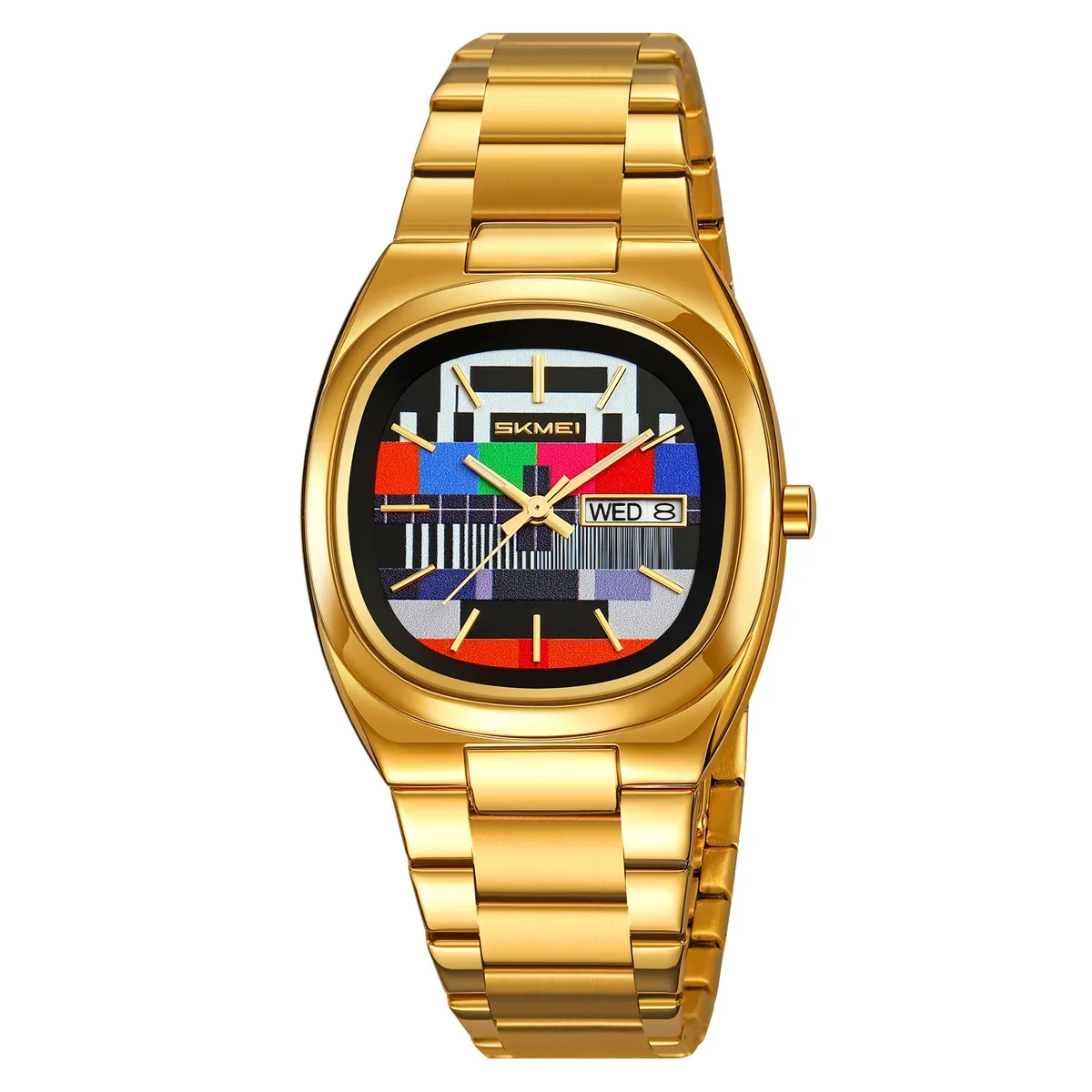 Reloj De Pulsera Con Movimiento De Cuarzo, Resistente Al Agua, Con Calendario Semanal, Para Hombre Y Mujer, Ideal Para Negocios Y Deportes.