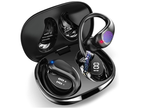 Auriculares inalámbricos, auriculares Bluetooth 5.3 con auriculares inalámbricos con micrófono HD, auriculares Bluetooth estéreo de alta fidelidad,...