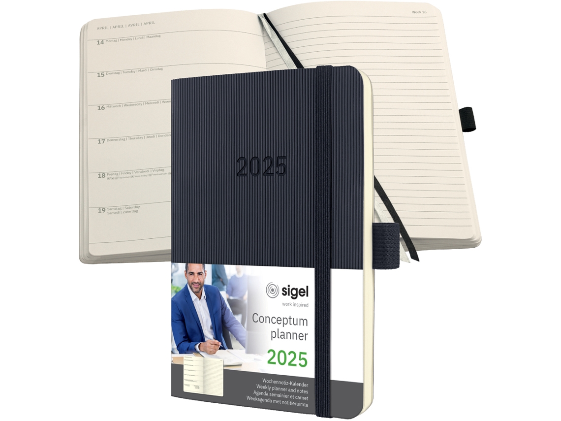 Calendario de Bolsillo SIGEL Conceptum 2025 Aprox.