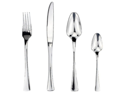 Set De Cubiertos De Acero Inoxidable Con Mango De Resina Y Remaches Estilo Clásico Para Hogar Y Restaurantes 3300 Acero
