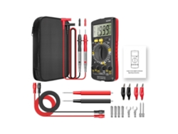 Numérique Ultra-pince Multimètre De Stockage Professionnel Compteur Auto Voltmètre Ac Dc Résistance