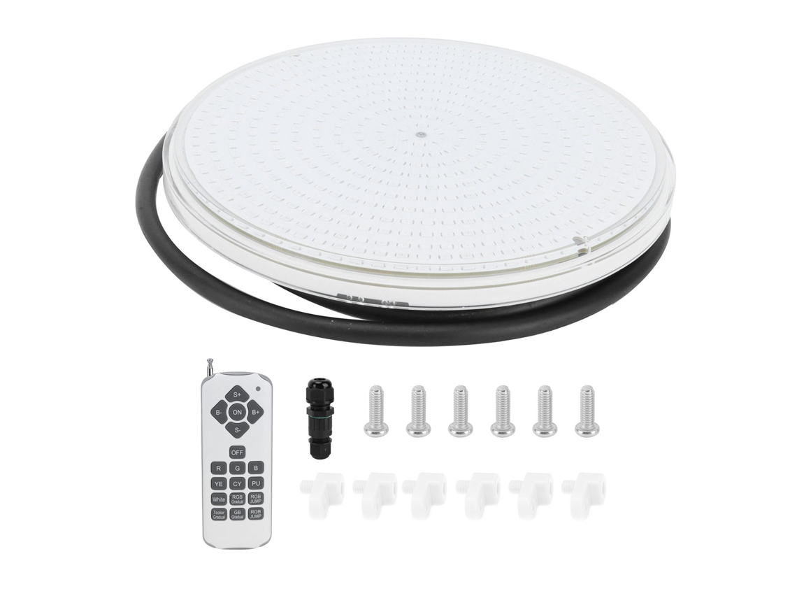 2026-luz De Piscina Colorida Ip68 Impermeable 18w 1800lm, Reemplazo Para Lámpara Submarina Par56 Con Control Remoto