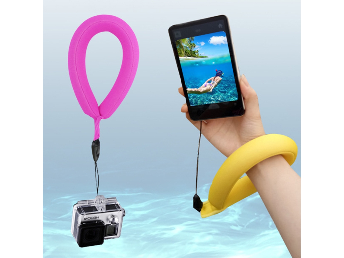 HYMNORA Flotador de Espuma para Cámara Impermeable con Correa Flotante de Muñeca para Cámaras Subacuáticas