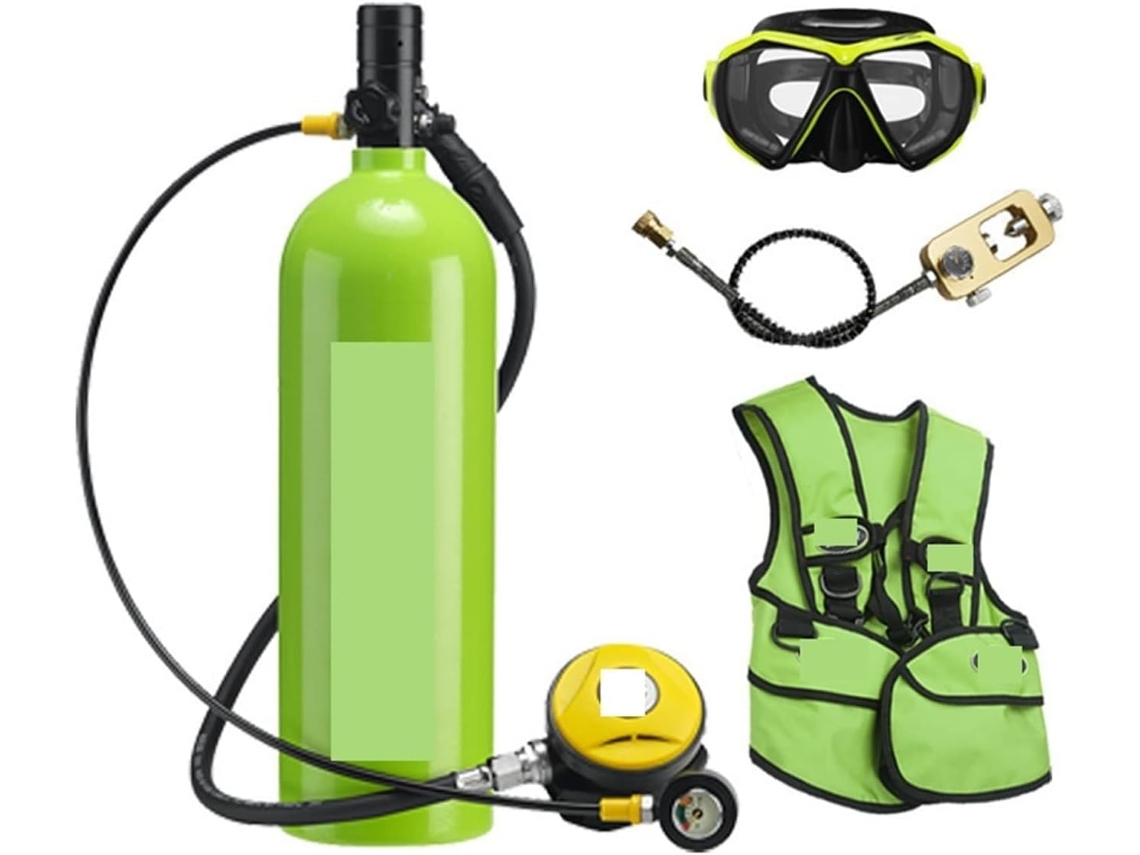 Mini Cilindro De Buceo, Respirador Para Buceo Al Aire Libre De 2 Litros, Oxígeno Para Adultos Para Natación