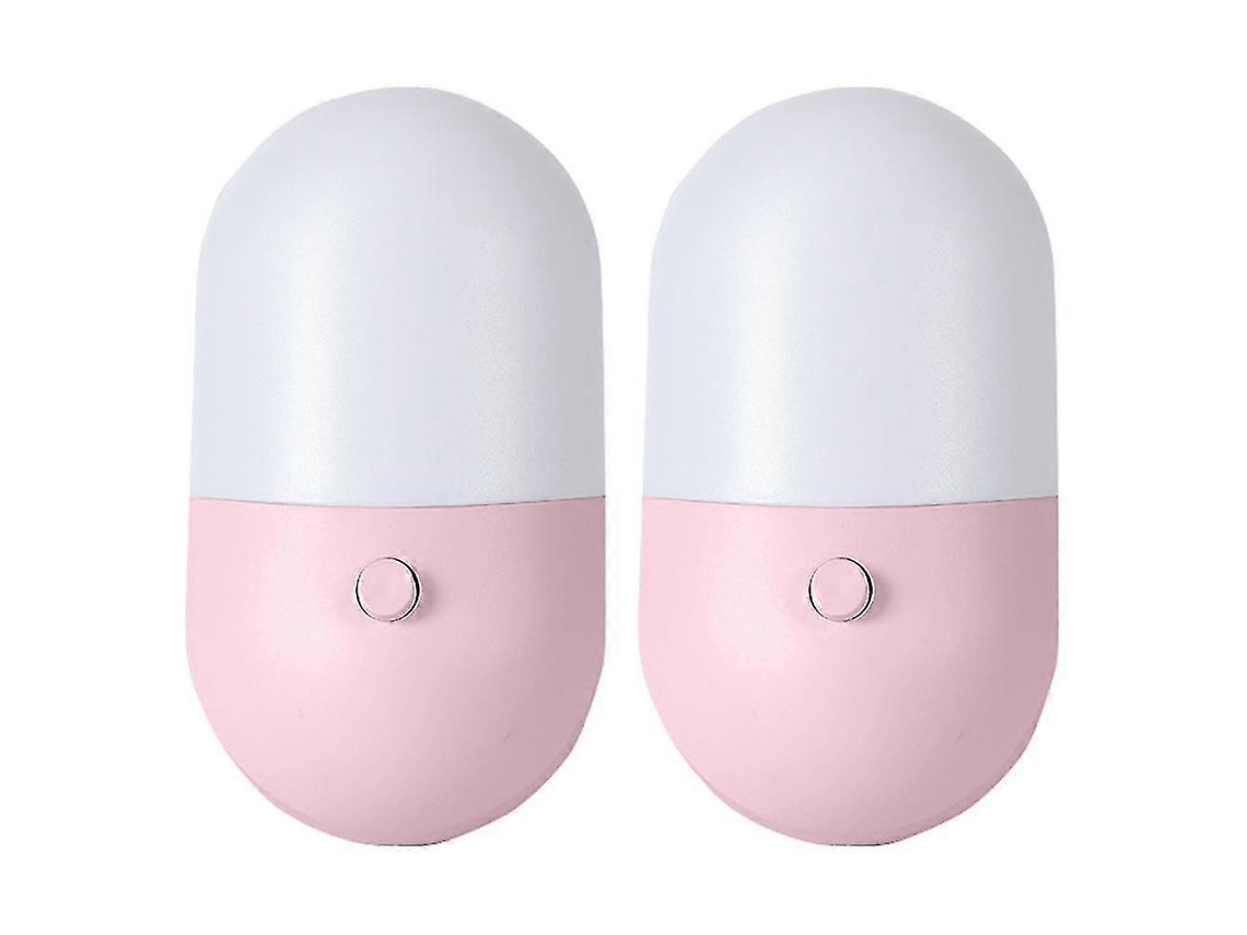 Luces nocturnas empotrables de pared Rosewell 2 Pa, luz nocturna colorida para niños