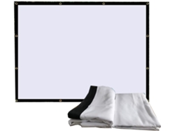 Pantalla De Proyección Plegable De 150 Pulgadas (16:9), Ideal Para Cine En Casa, Portátil, Para Interiores Y