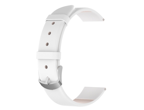Correa de cuero para reloj Garmin Lily 2 Blanco