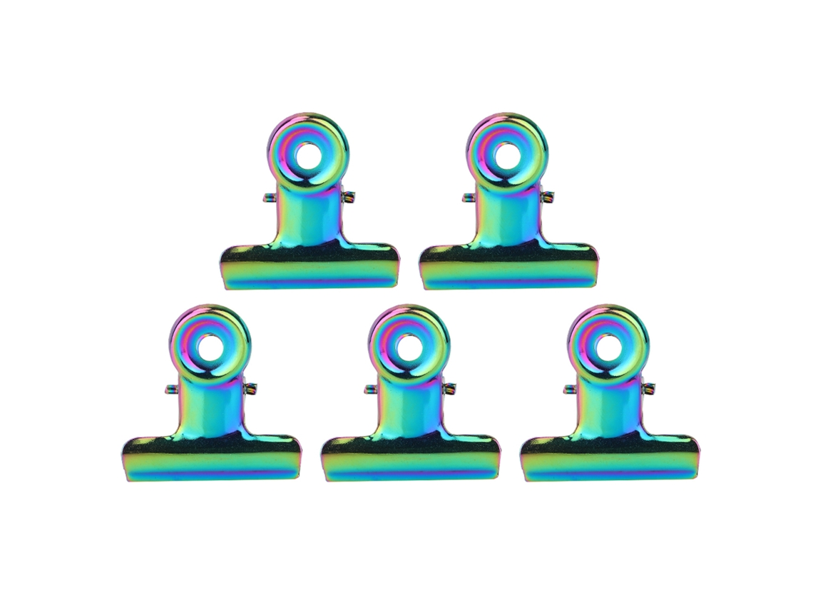 Clips curvos de acero inoxidable para extensión de uñas, accesorios multifuncionales para decoración de uñas, 5 uds. KOFIHETY