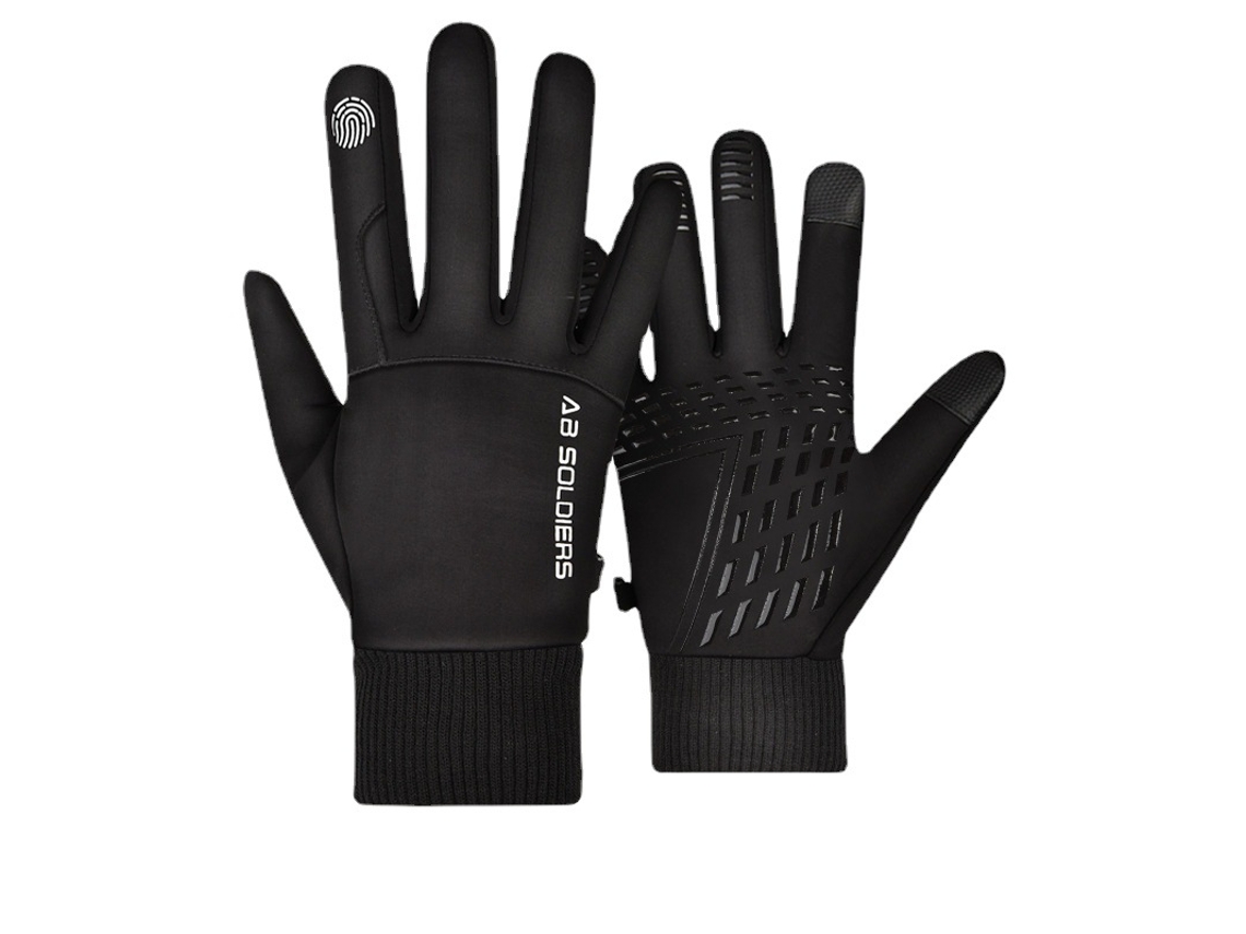 Guantes Térmicos De Invierno Para Hombres Con Pantalla Táctil, Para Moto Y Ciclismo