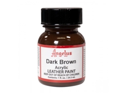 Pintura Cuero Y Polipiel Angelus 29,5 Ml (Marrón Oscuro / Dark Brown 018)