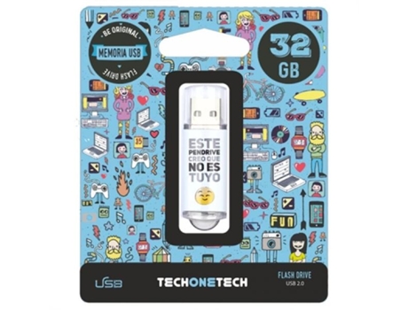 Pen Drive Tech One Tech Noestuyo 32 Gb Usb 2.0