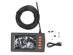 Endoscopio Portátil Con Pantalla Hd De 4,3 Pulgadas, Cámara, Lente De Inspección, Resistente Al Agua, Cable Rígido De 5 M Y Sonda De 5,5 Mm.