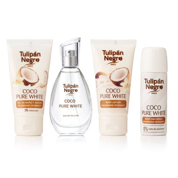 Estuche Gourmand Coco Pure White TULIPAN NEGRO